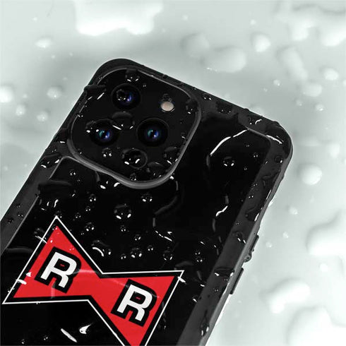 Dragon Ball Z Red Ribbon Army iPhone 15 Pro Waterproof Case